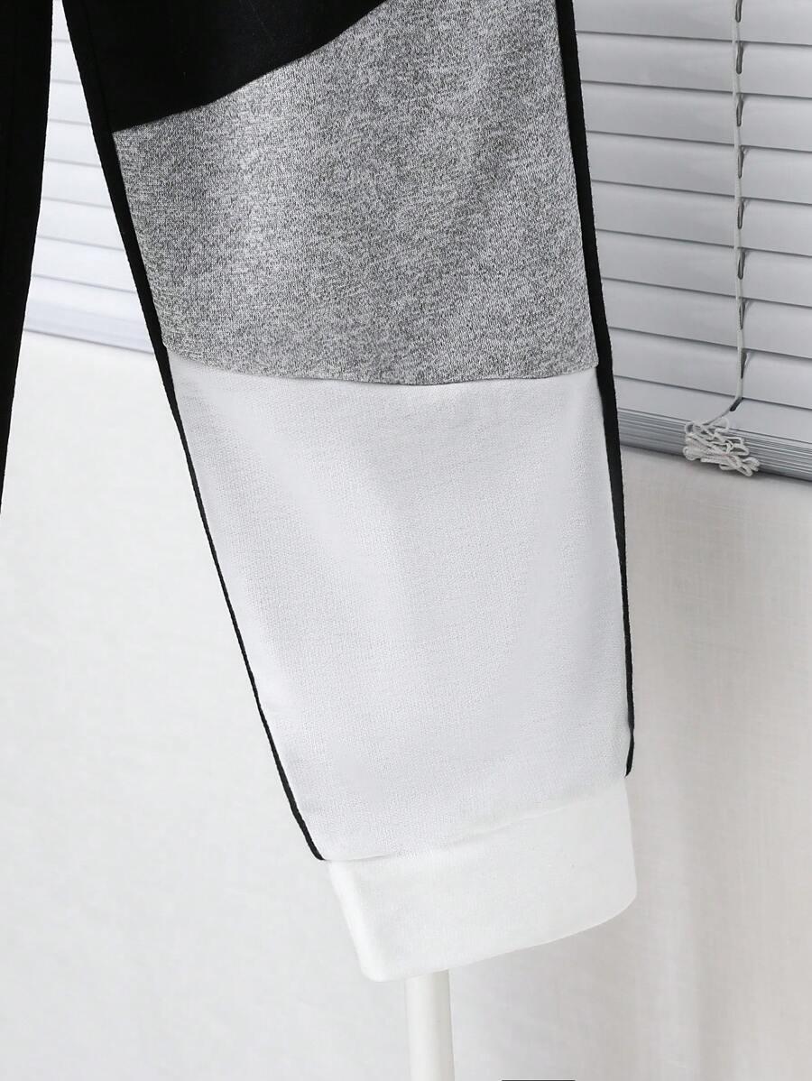 SHEIN CZARNE SPODNIE DRESOWE S06__134/140