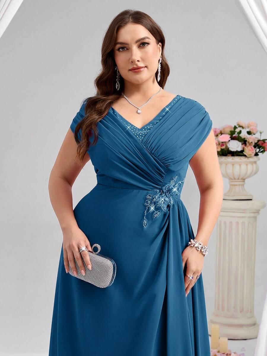 COUTIVA NIEBIESKA MAXI SUKIENKA S06__46