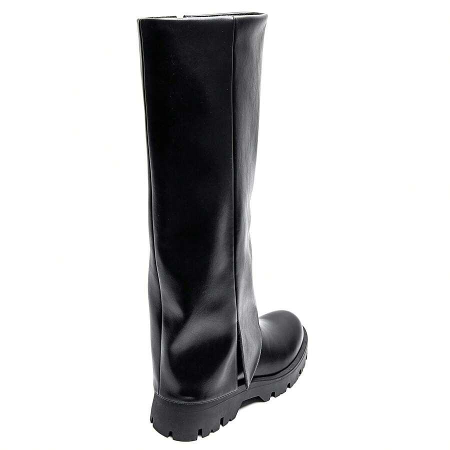 SHEIN KLASYCZNE CZARNE KOZAKI W01__40