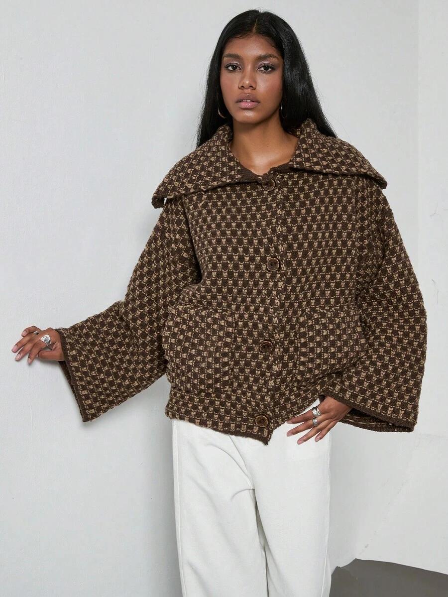 SHEIN KARDIGAN DŁUGI RĘKAW PK01__L