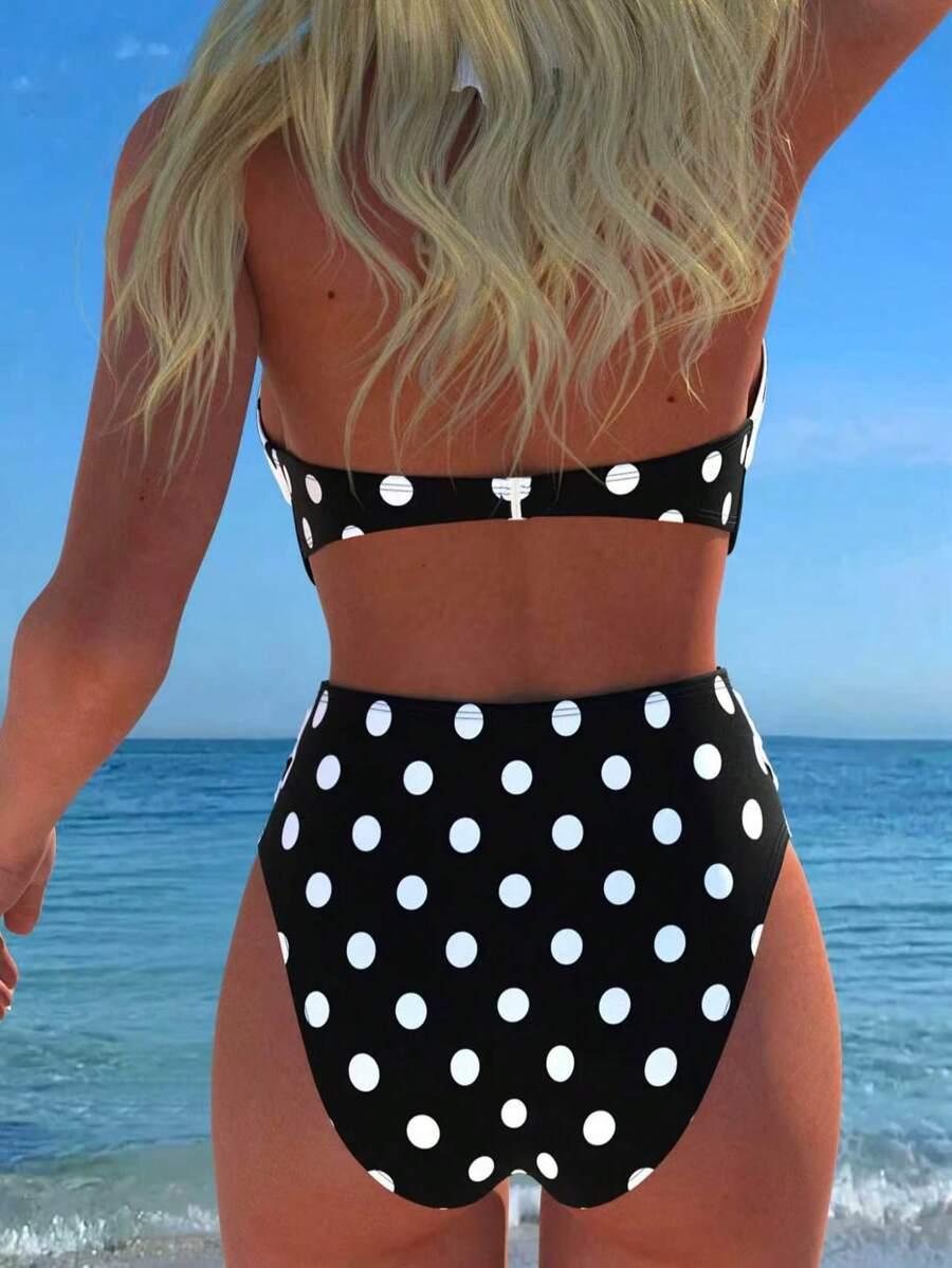 SHEIN DWUCZĘŚCIOWY STRÓJ KĄPIELOWY S09__M