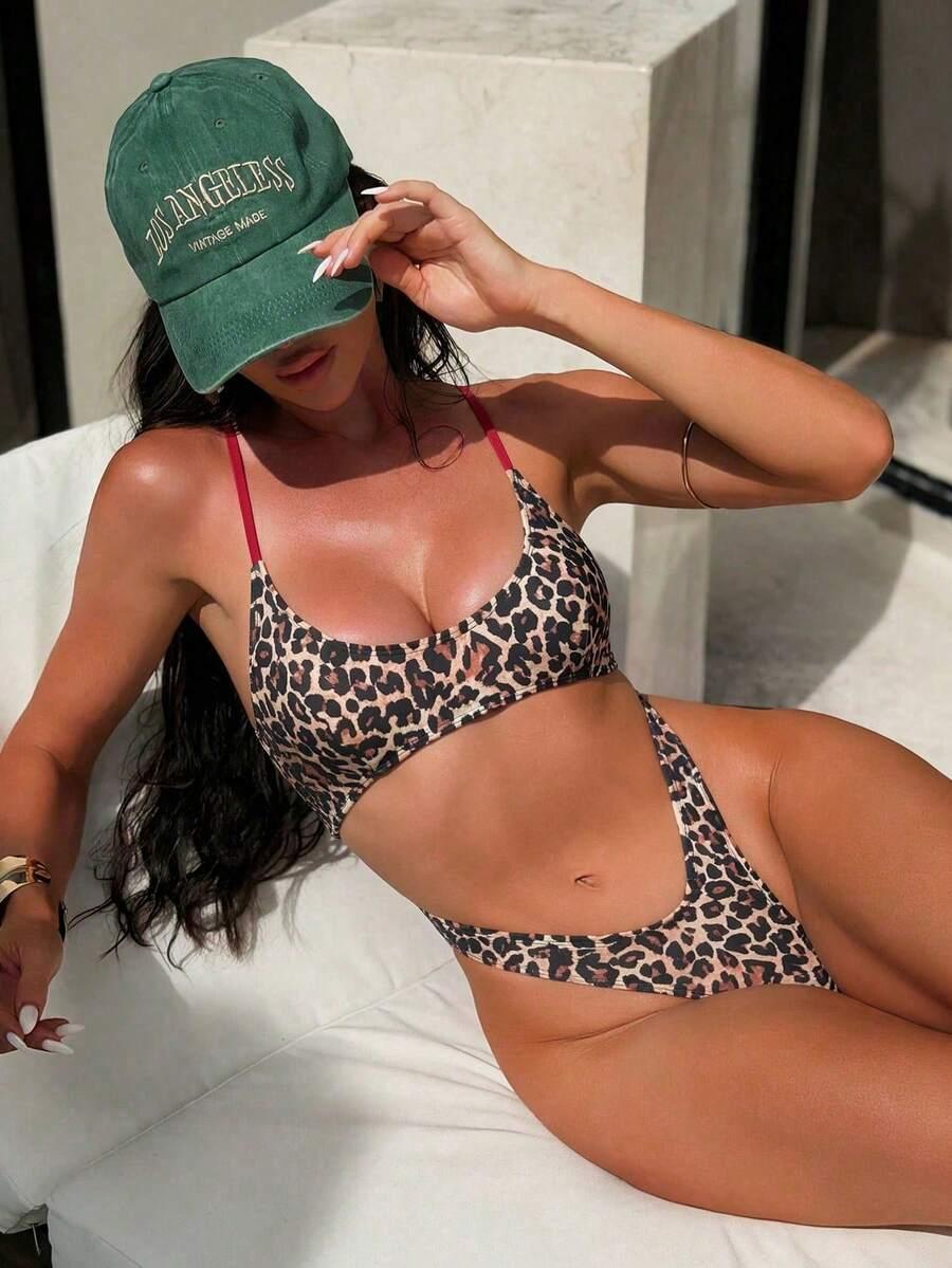 SWIM SXY JEDNOCZĘŚCIOWY STRÓJ KĄPIELOWY ANIMAL PRINT S09__S