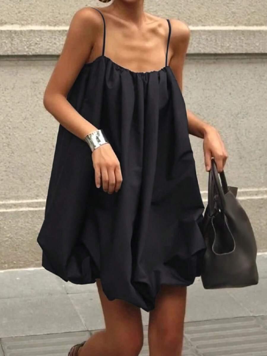 SHEIN CZARNA MINI SUKIENKA S06__XS