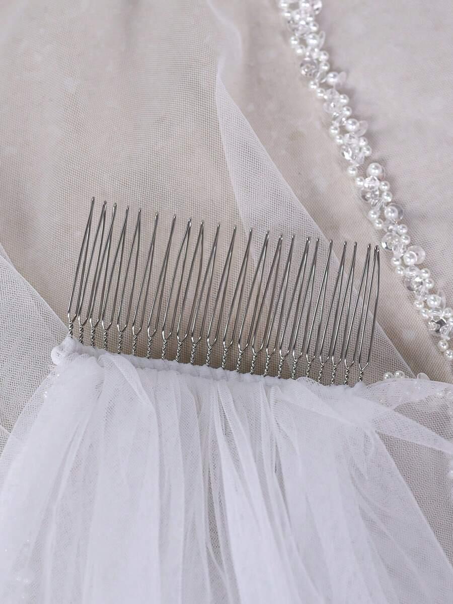 SHEIN BIAŁY WELON TIUL S07__200CM