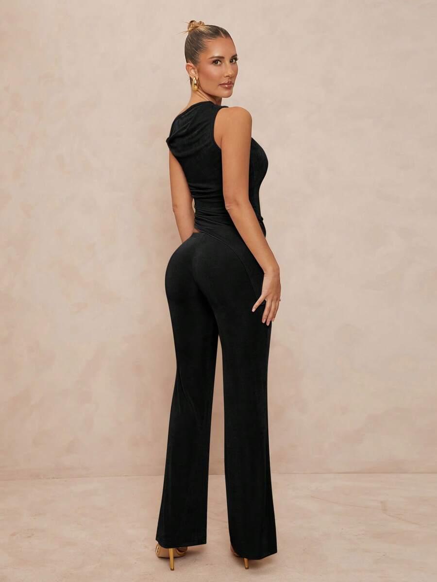 SHEIN KOMPLET BLUZKA SPODNIE S06__S