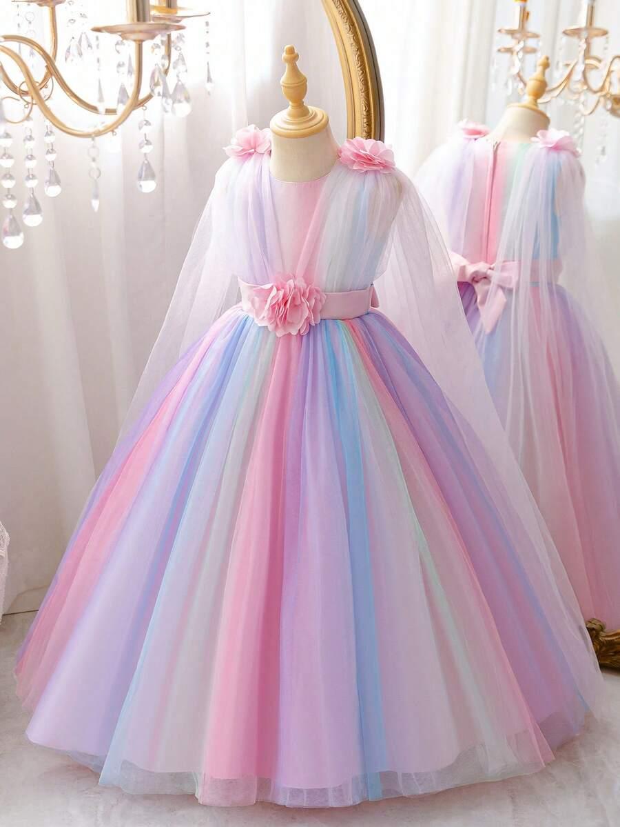 SHEIN SUKIENKA TIUL ZDOBIENIE S06__146/152