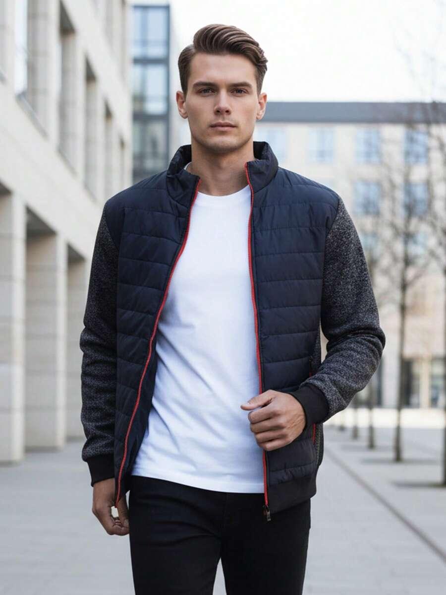 SHEIN PIKOWANA KURTKA ZAMEK S06__M