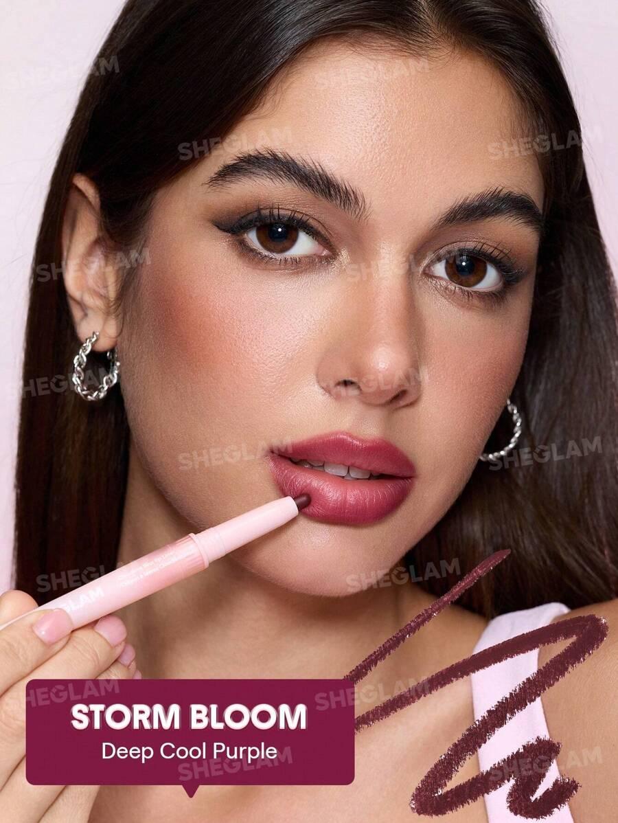 SHEGLAM CZERWONA POMADKA DO UST STORM BLOOM S07__0,5G