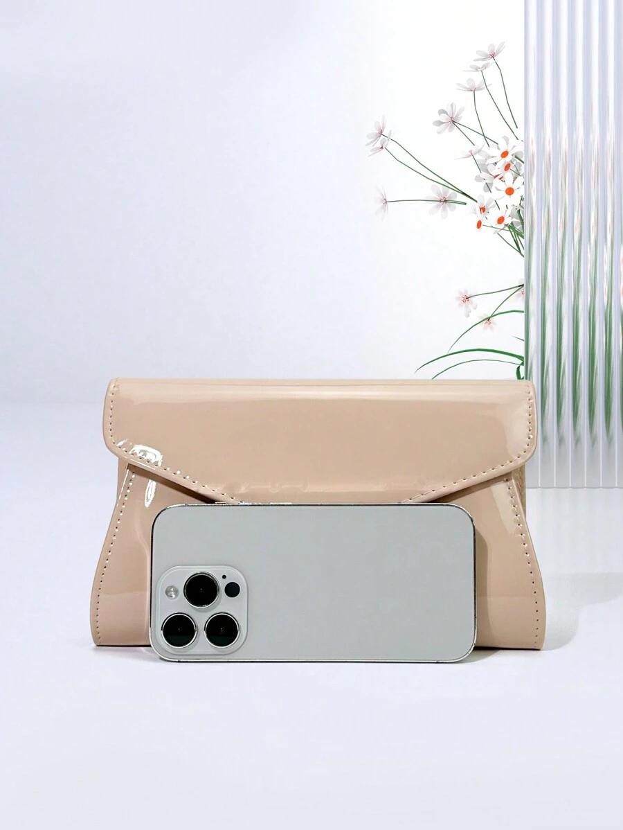 SHEIN BEŻOWA TOREBKA NA RAMIĘ S07__13X5X21