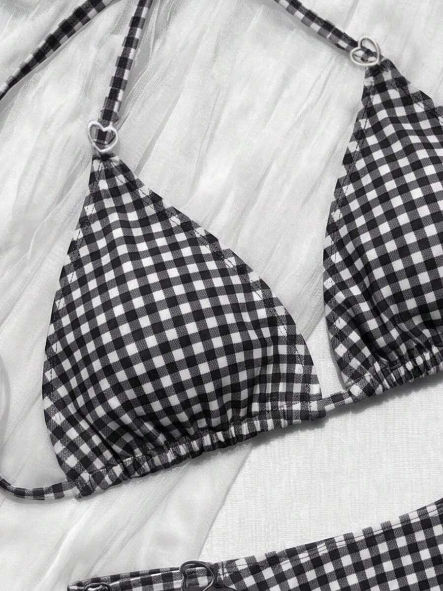 SHEIN DWUCZĘŚCIOWY STRÓJ KĄPIELOWY S09__S