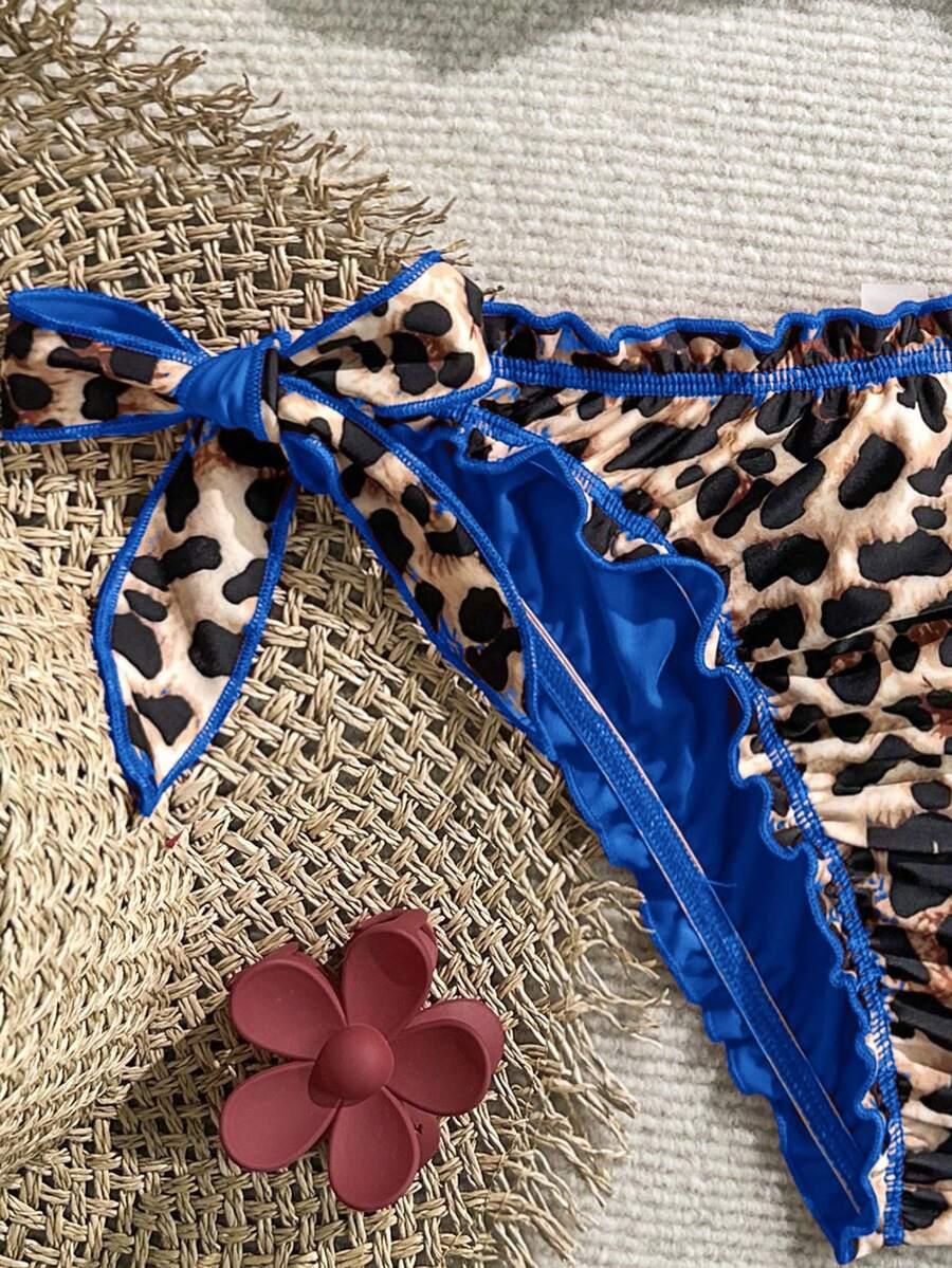 SOLEIA DWUCZĘŚCIOWY STRÓJ KĄPIELOWY ANIMAL PRINT S09__L