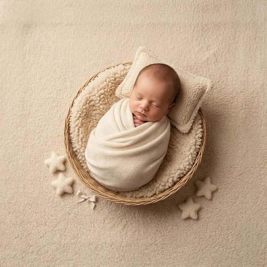 SHEIN KOMPLET KOC PODUSZKA DO SESJI FOTOGRAFICZNEJ S07__120X120 15X20