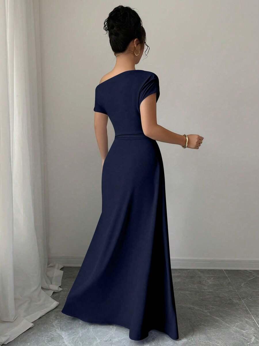 ELENZGA NIEBIESKA MAXI SUKIENKA S06__M