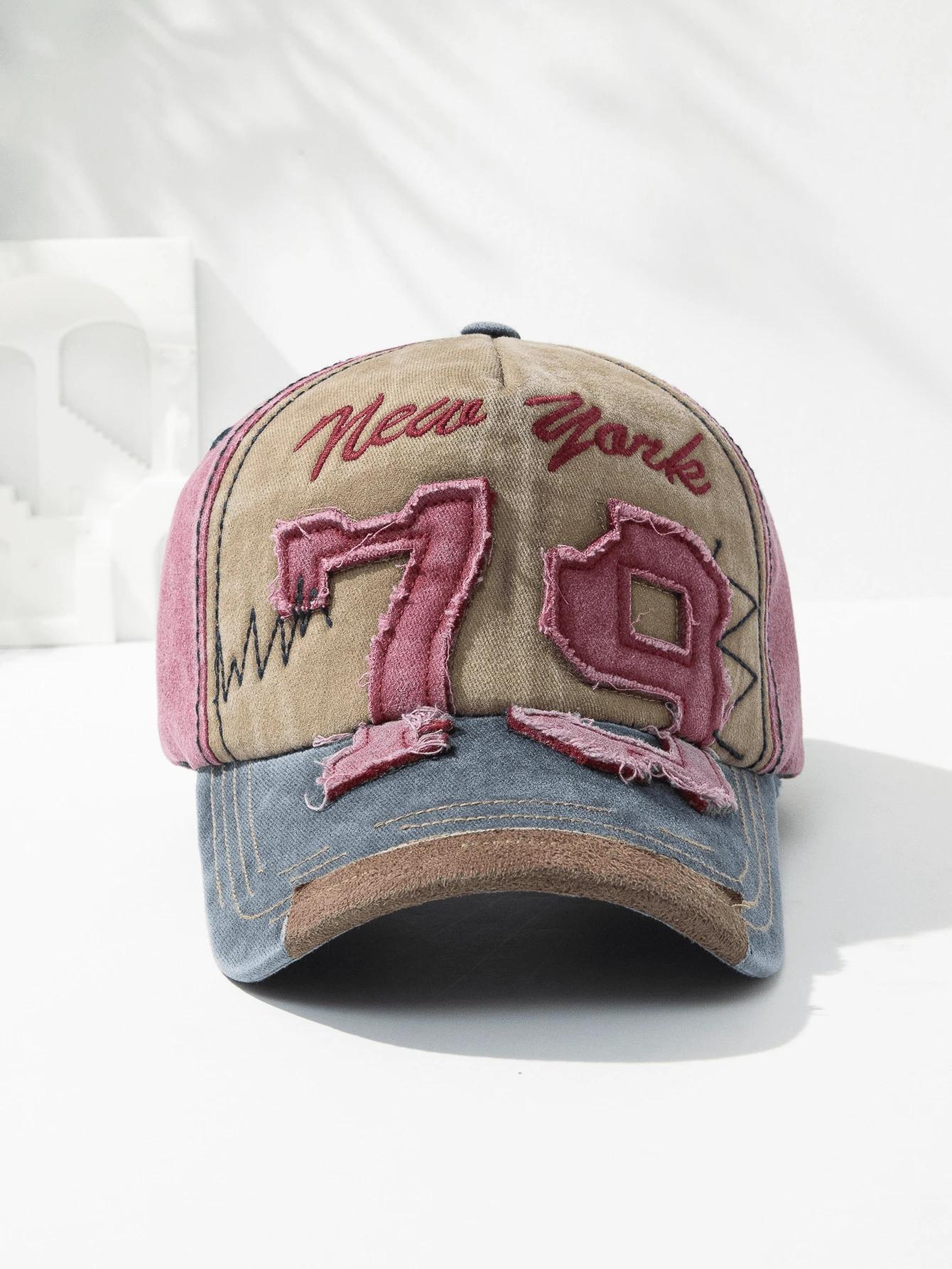 SHEIN CZAPKA Z DASZKIEM NAPIS S07__OS