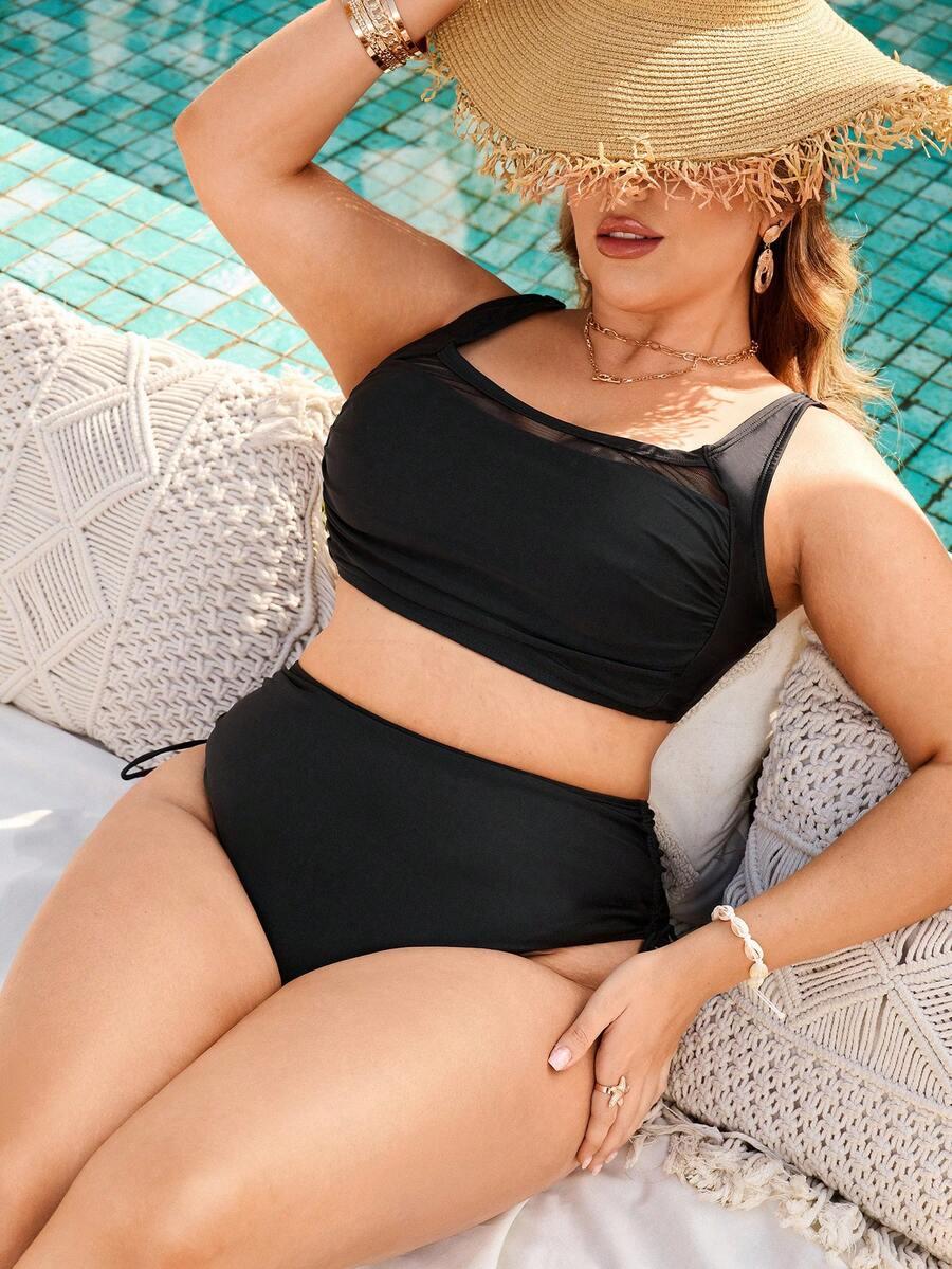 SHEIN DWUCZĘŚCIOWY STRÓJ KĄPIELOWY S09__46