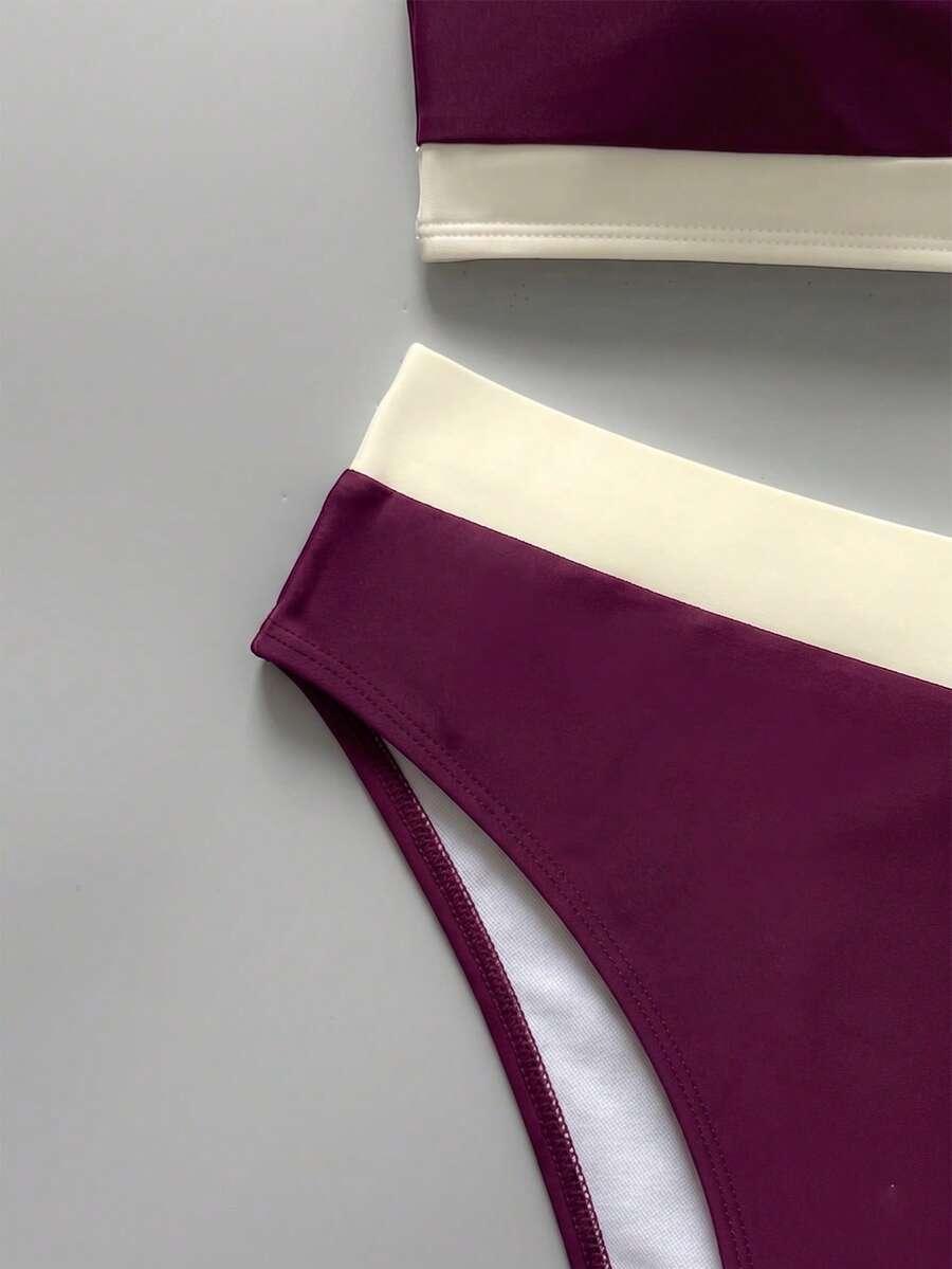 SHEIN DWUCZĘŚCIOWY STRÓJ KĄPIELOWY S09__S