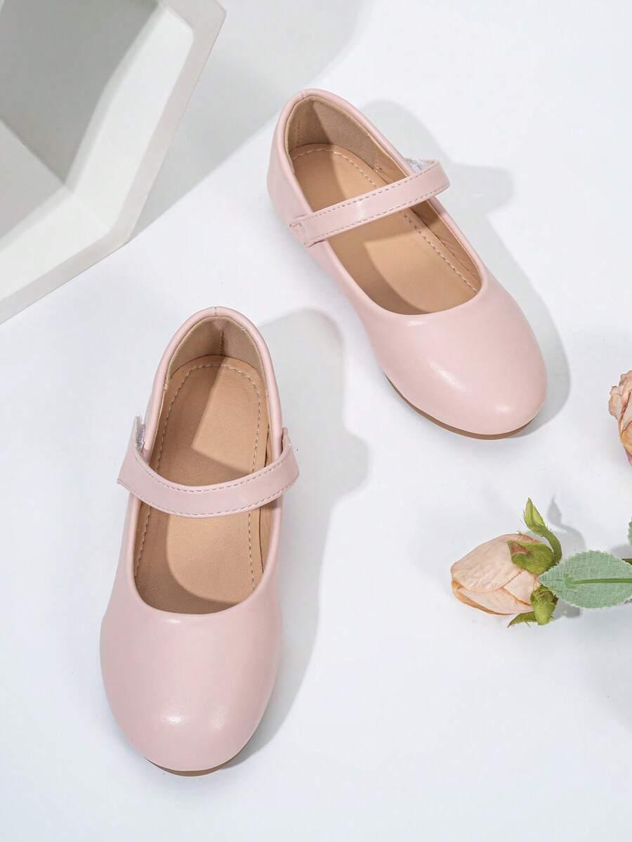 SHEIN RÓŻOWE BALERINY RZEP S06__34