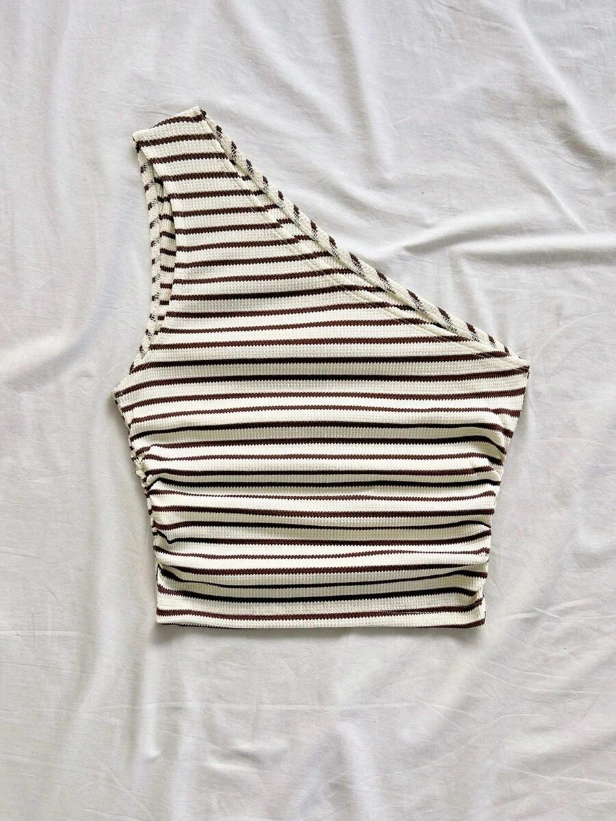 SOLEIA TOP WZÓR PASKI S06__XS