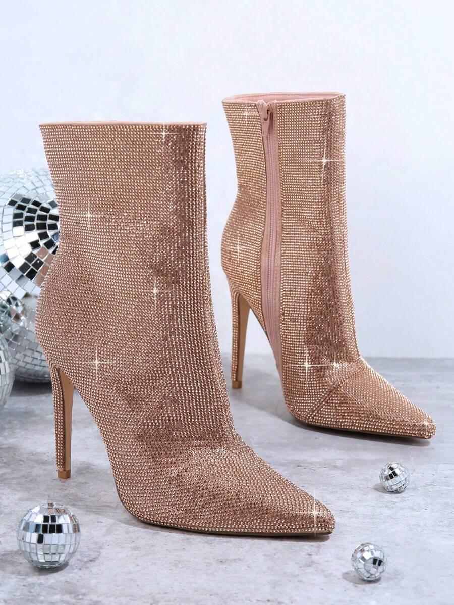 SHEIN WYSOKIE BOTKI ZDOBIENIE W01__39