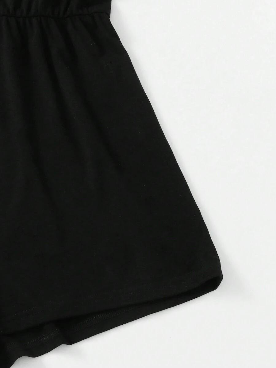 SHEIN CZARNY KOMBINEZON CASUAL S06__XXL