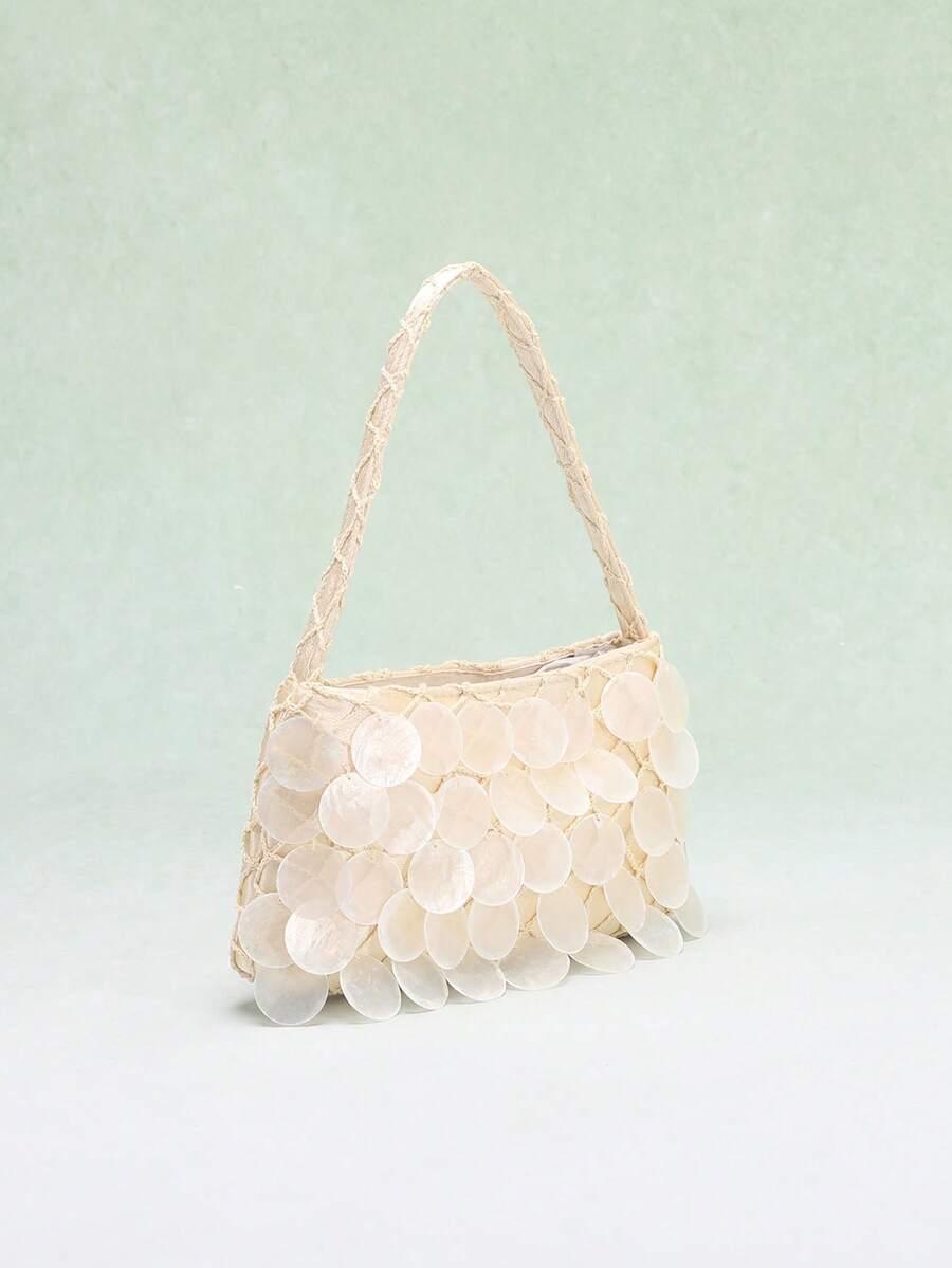 SHEIN TOREBKA NA RAMIĘ BŁYSK S07__20X12CM