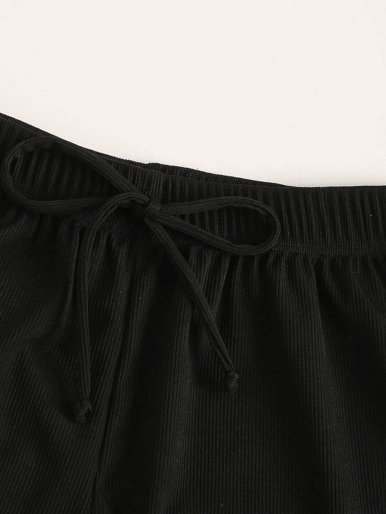 SHEIN CZARNY DÓŁ OD STROJU KĄPIELOWEGO S09__S