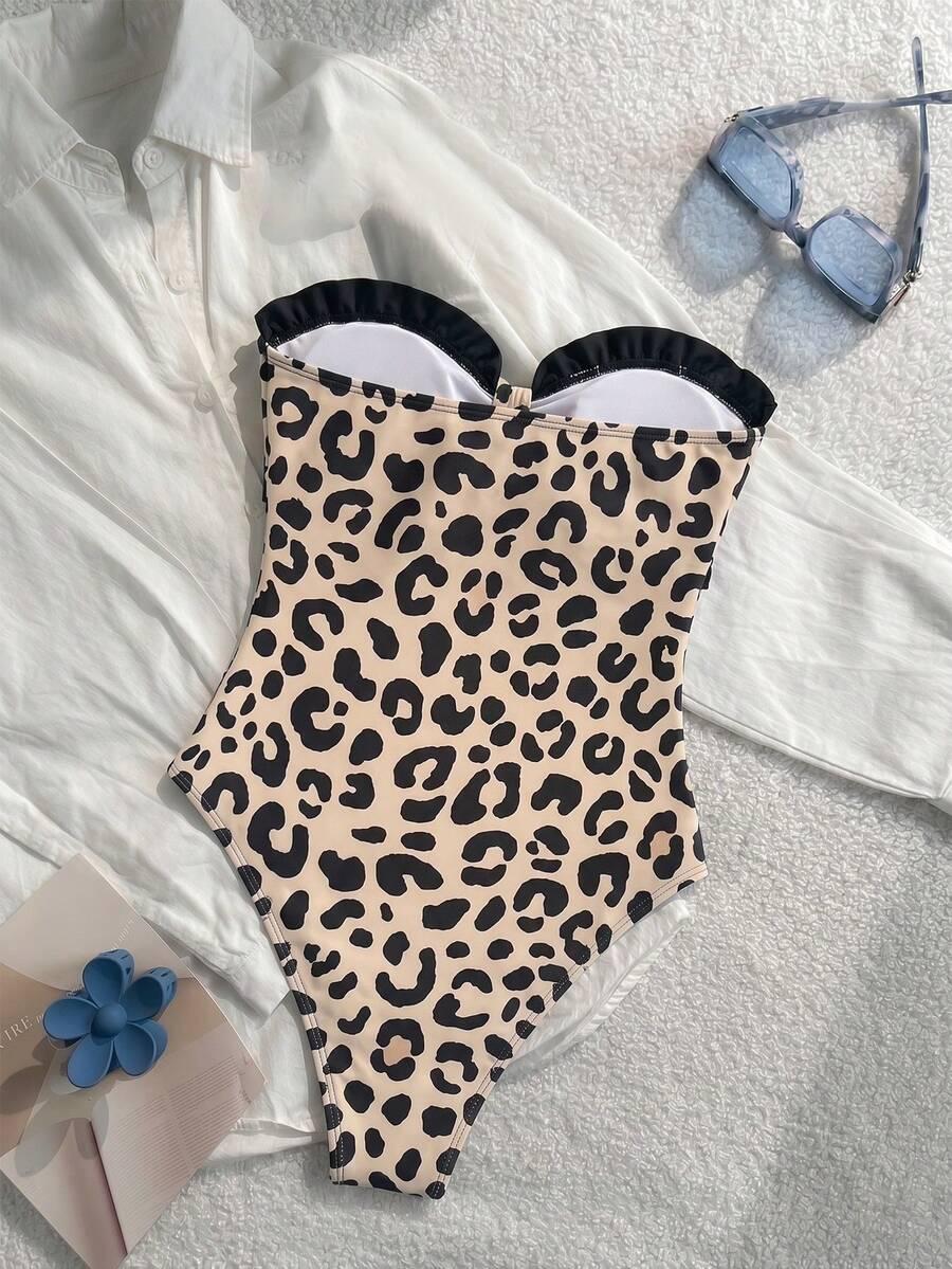 SHEIN JEDNOCZĘŚCIOWY STRÓJ KĄPIELOWY S09__XXL