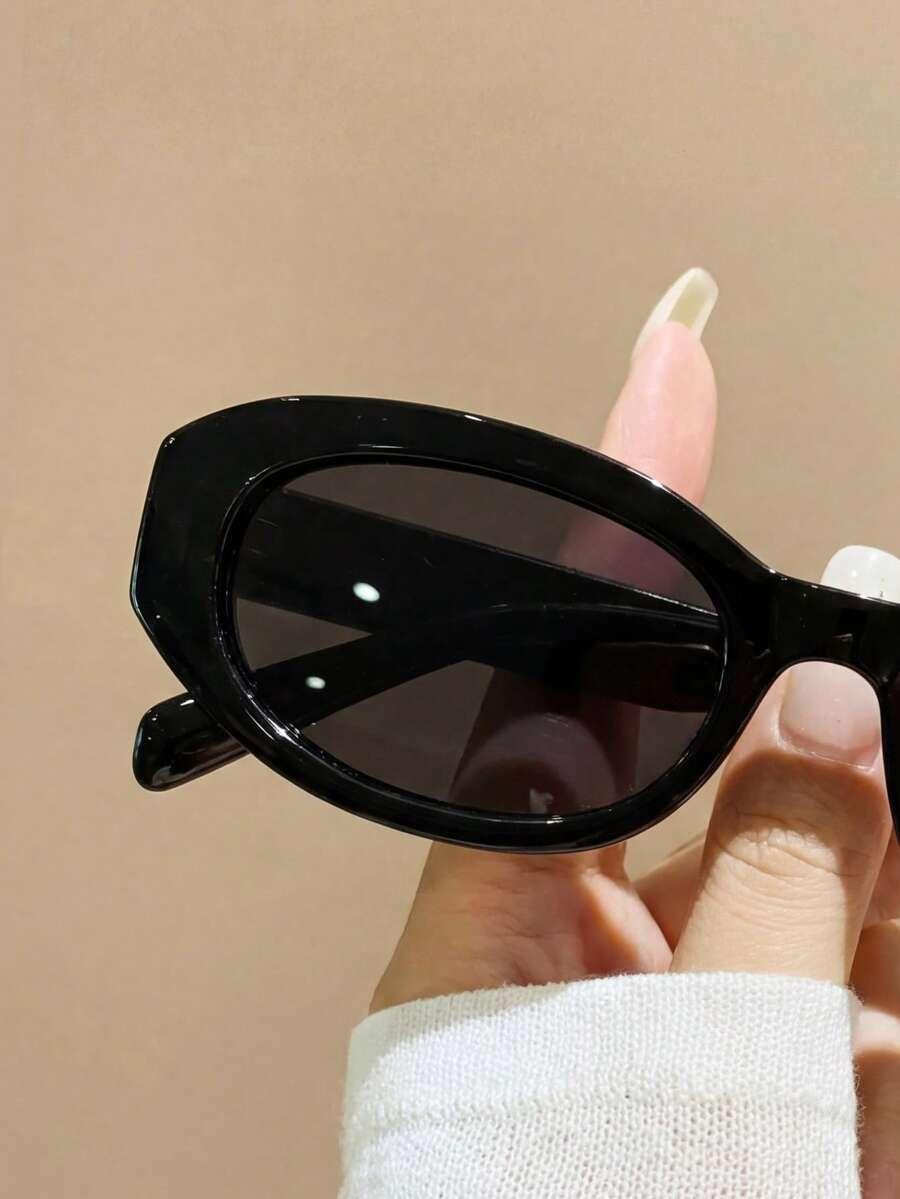 SHEIN CZARNE OKULARY PRZECIWSŁONECZNE S07