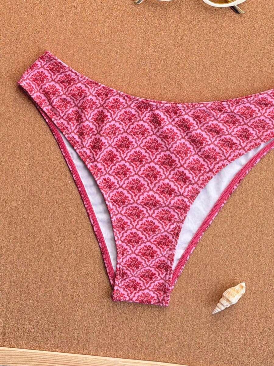 SWEETRA RÓŻOWY KOMPLET BIKINI WZÓR PK01__M
