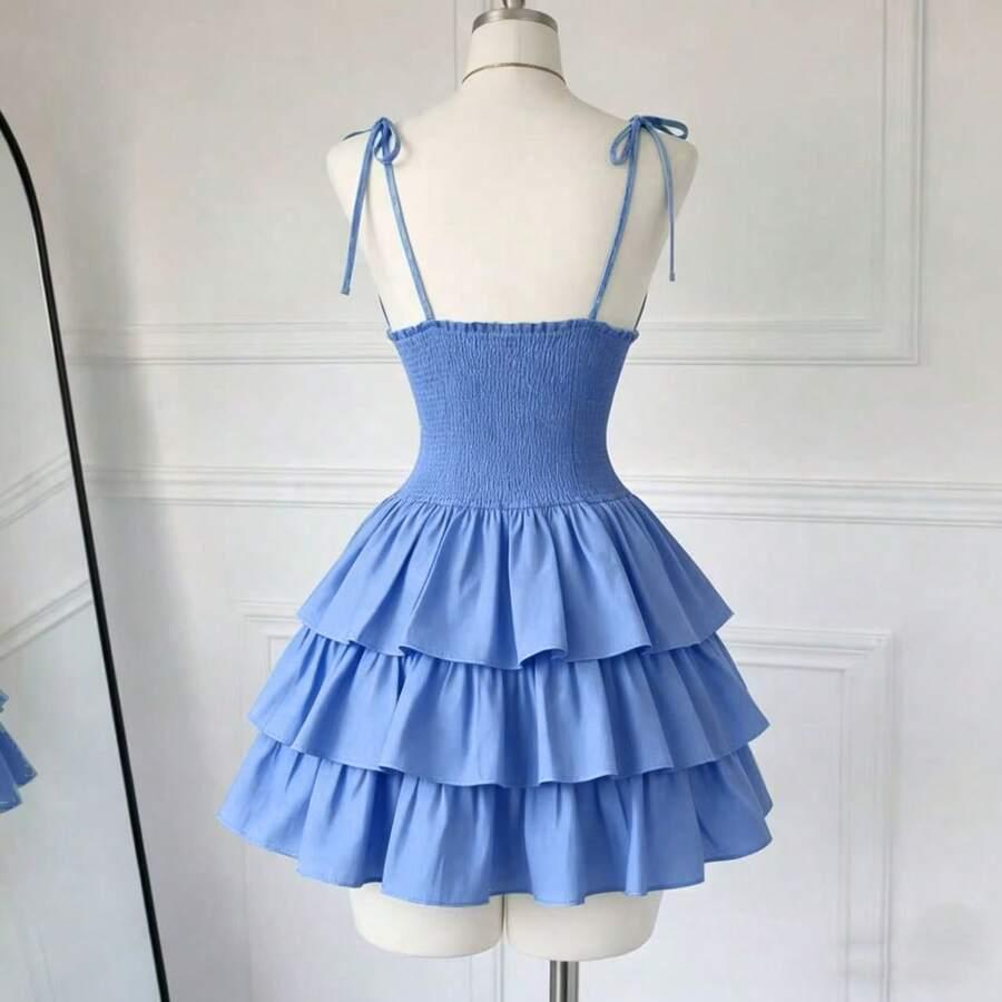 SHEIN NIEBIESKA MINI SUKIENKA S06__M