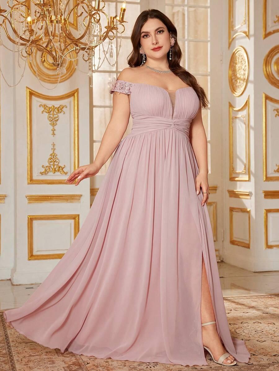 SUPGIRL RÓŻOWA MAXI SUKIENKA S06__46