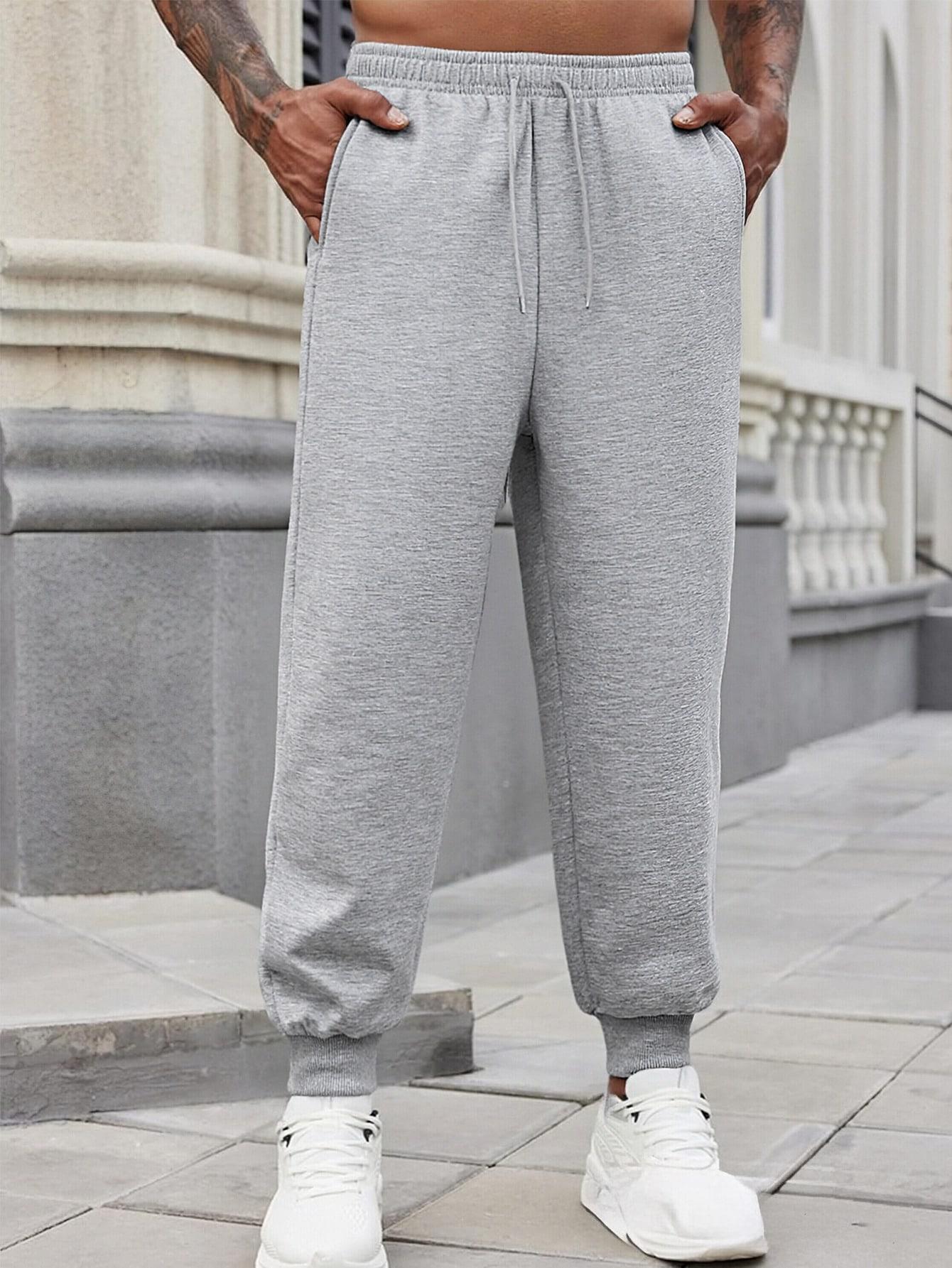 SHEIN SZARE SPODNIE DRESOWE S06__XL