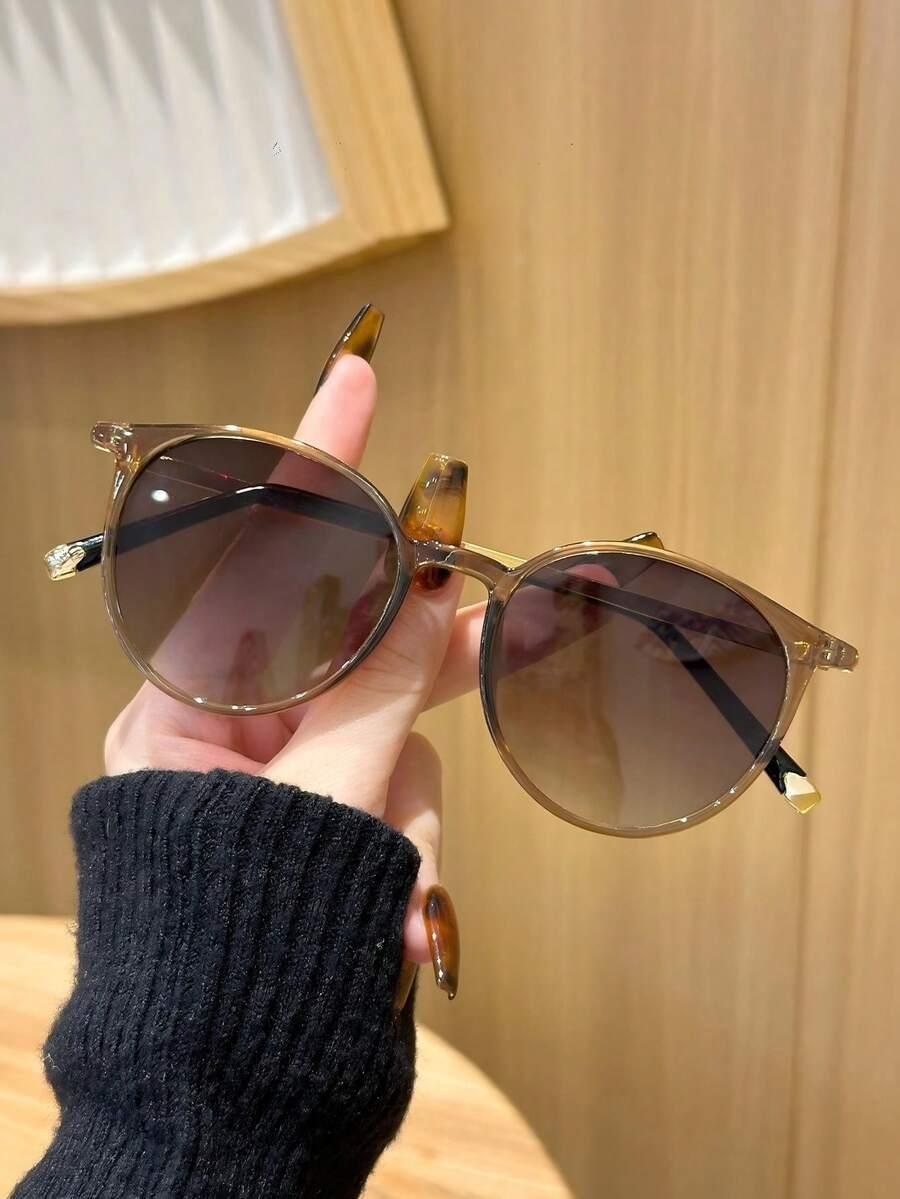 SHEIN CZARNE OKULARY PRZECIWSŁONECZNE S07