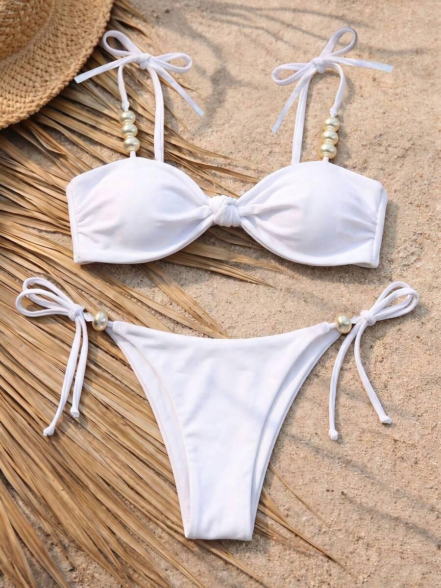 SHEIN DWUCZĘŚCIOWY STRÓJ KĄPIELOWY S09__M