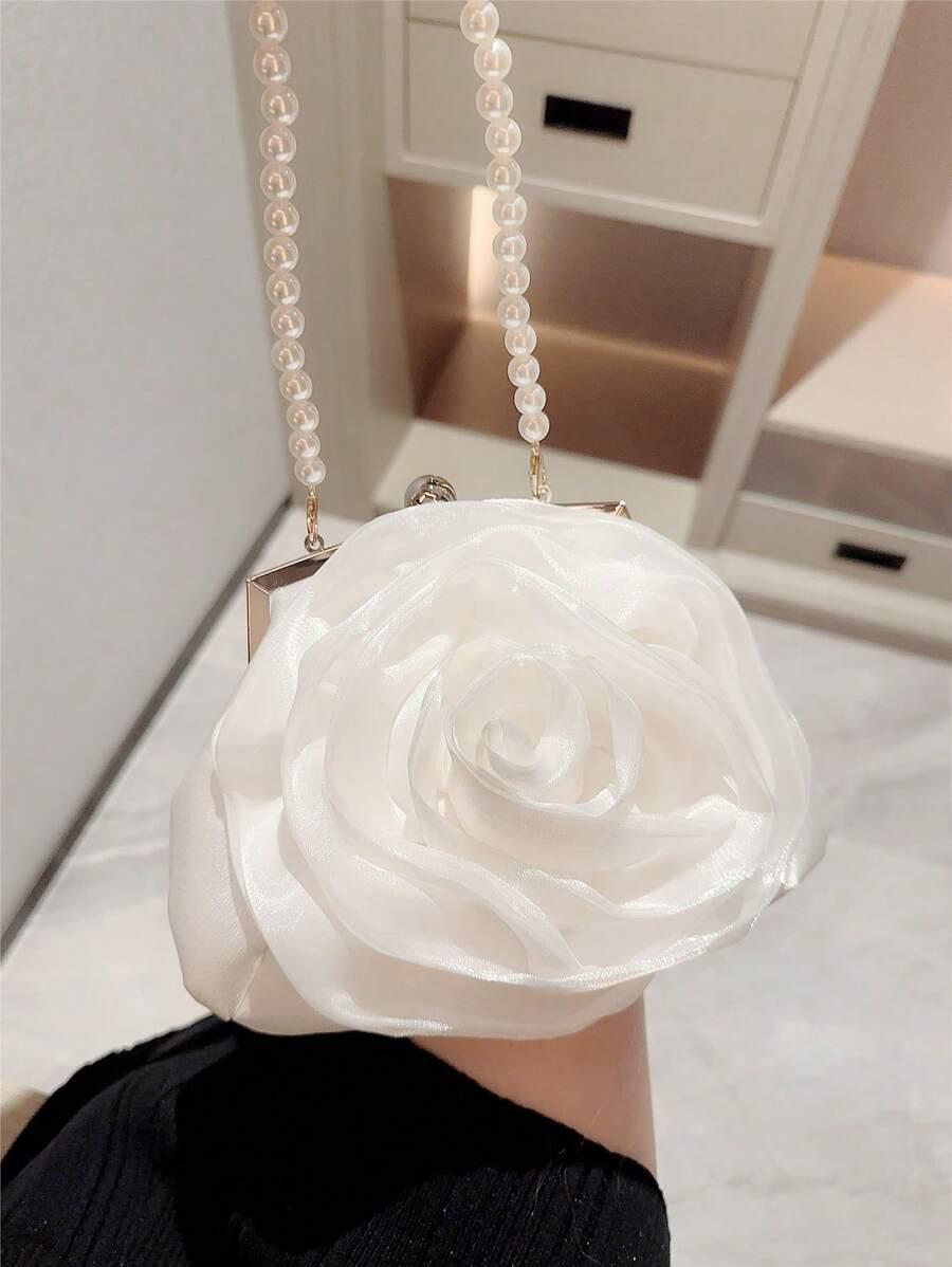 SHEIN BIAŁA TOREBKA KOPERTÓWKA S07__23X16