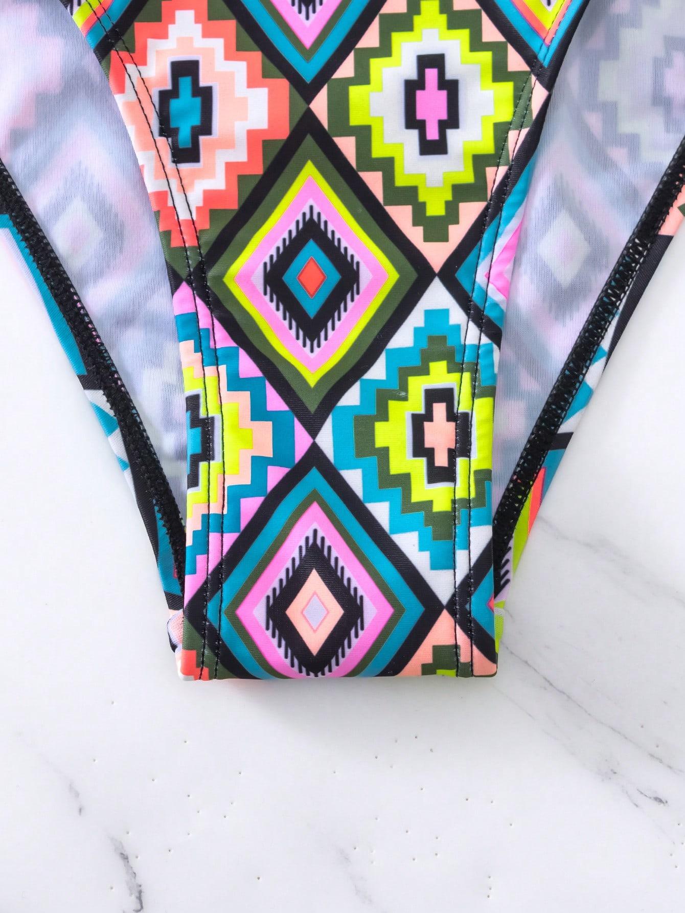 SHEIN DWUCZĘŚCIOWY STRÓJ KĄPIELOWY S09__S