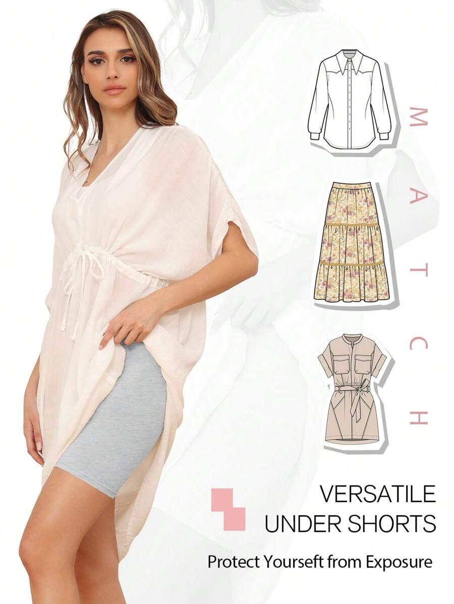 SHEIN SZARE KRÓTKIE SPODENKI S06__M