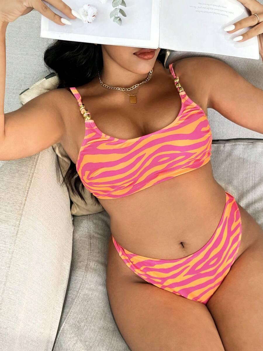 SWIM SXY DWUCZĘŚCIOWY STRÓJ KĄPIELOWY PRINT S09__XXL