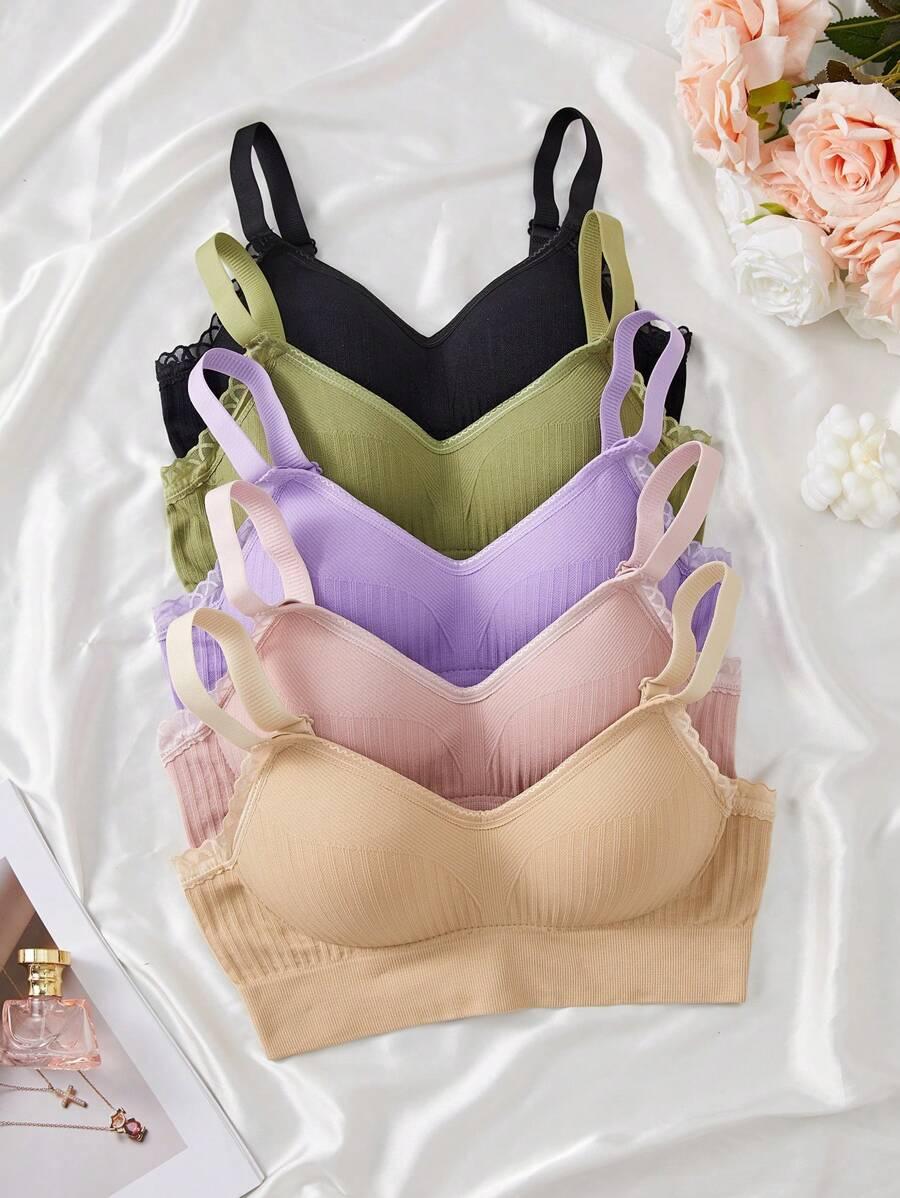 SHEIN BIUSTONOSZ PUSH-UP 5-PACK S09__XS