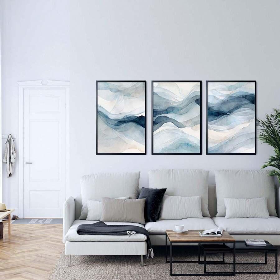 SHEIN PLAKAT NA ŚCIANĘ 3-PACK S07__50X70CM