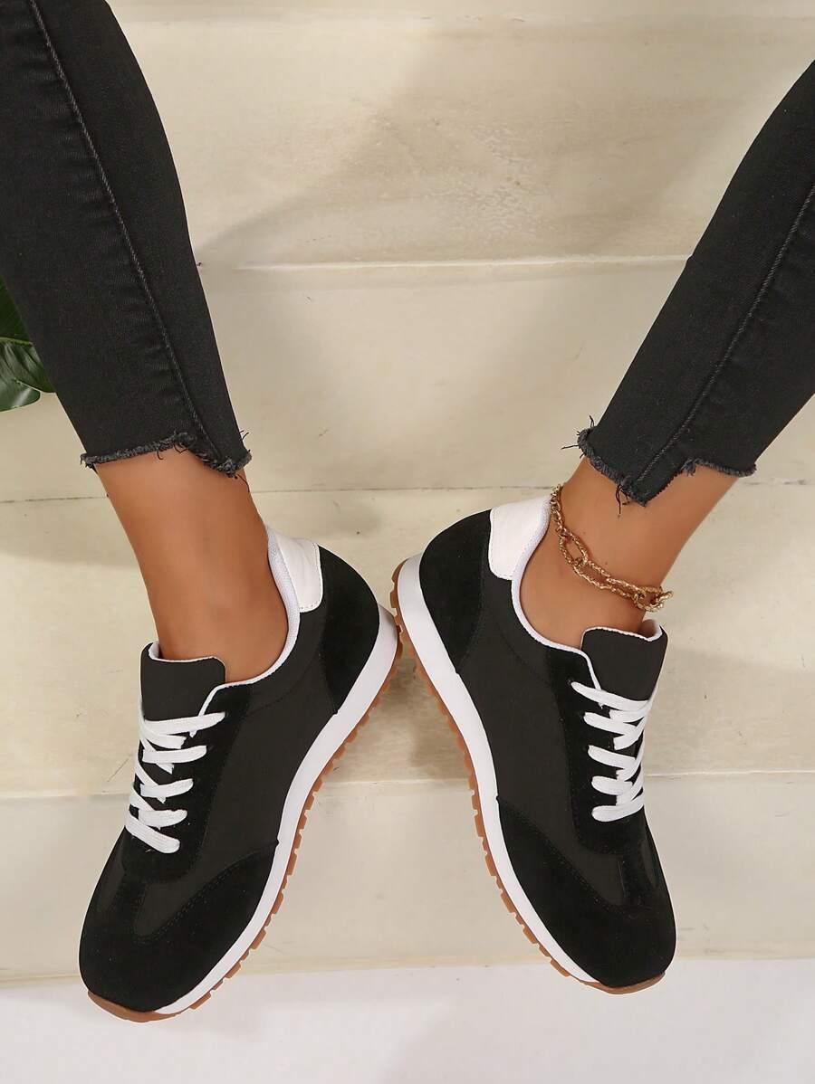 SHEIN CZARNE BUTY SPORTOWE S06__38
