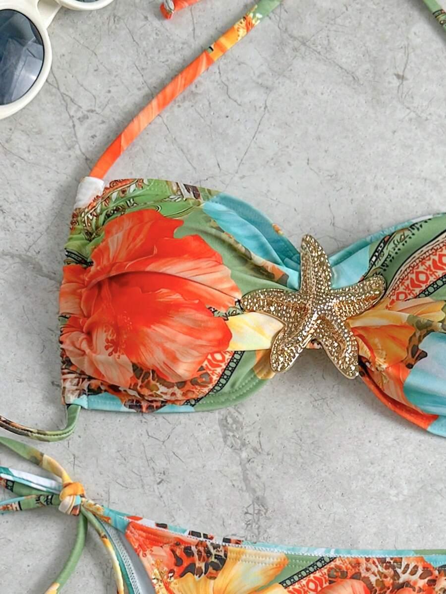 SHEIN DWUCZĘŚCIOWY STRÓJ KĄPIELOWY S09__S