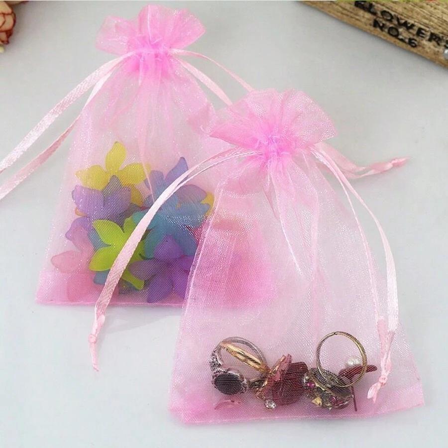 SHEIN RÓŻOWE WORECZKI NA PREZENTY 100-PACK S07__10X15
