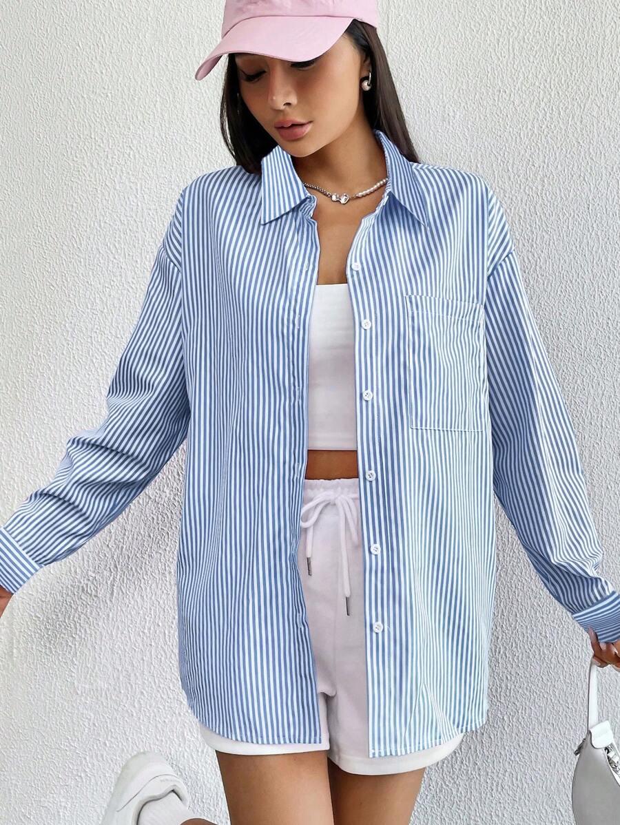 SHEIN KOSZULA W PASKI S06__S