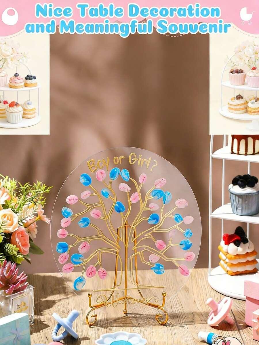 SHEIN DRZEWKO DEKORACJA NA BABY SHOWER S07