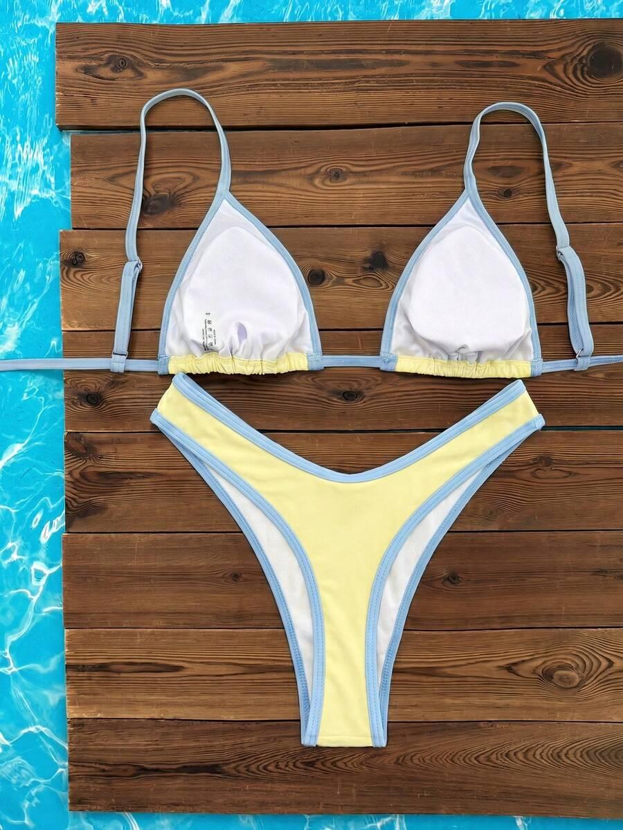 SWIM MOD DWUCZĘŚCIOWY STRÓJ KĄPIELOWY KONTRAST S09__S