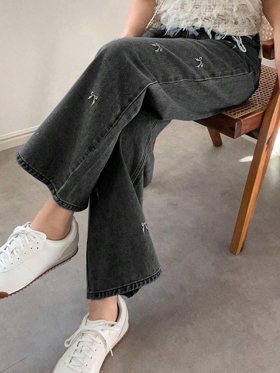 FRIFUL SZARE SPODNIE JEANS S06__S
