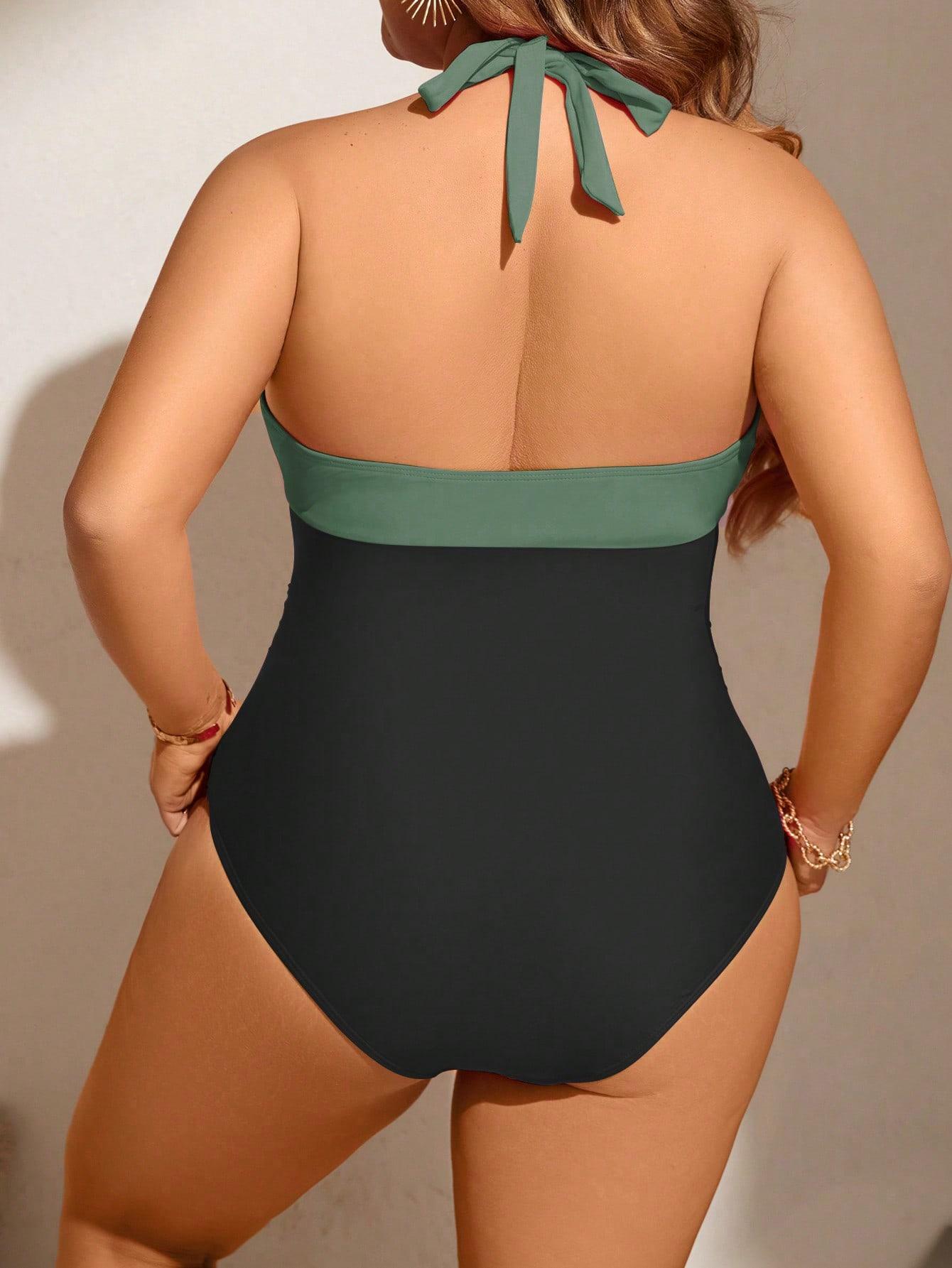 SHEIN JEDNOCZĘŚCIOWY STRÓJ KĄPIELOWY S09__XXL