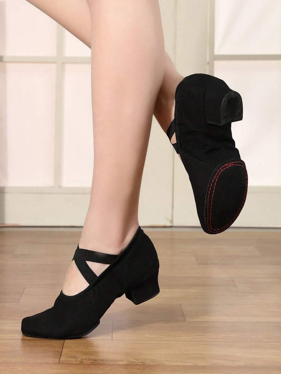 SHEIN CZARNE BUTY DO TAŃCA S06__39