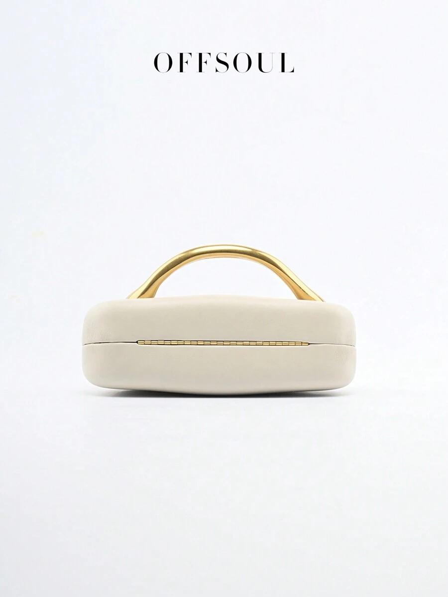 SHEIN BEŻOWA TOREBKA KOPERTÓWKA S07__6,5X10X18,5CM